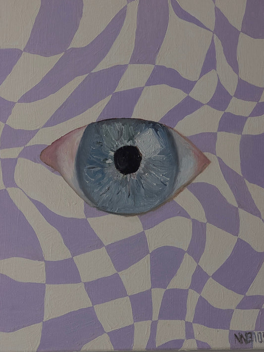 oil painting eye